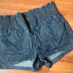 High Waist Denim Women's Shorts